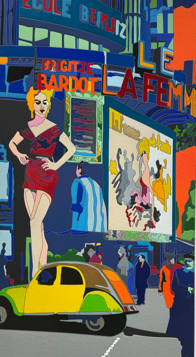 La femme e la pantaine  | Ugo Nespolo