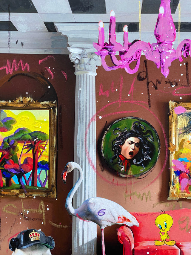Graffiti in the Palace | Renè