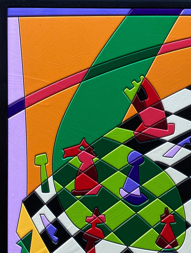 Chessboard | Ugo Nespolo