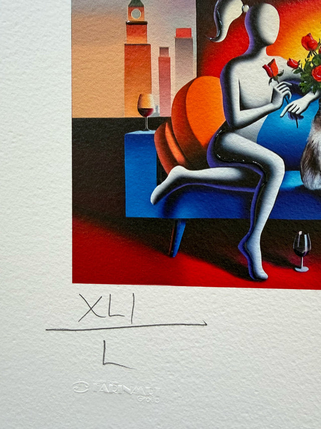 Between us | Mark Kostabi