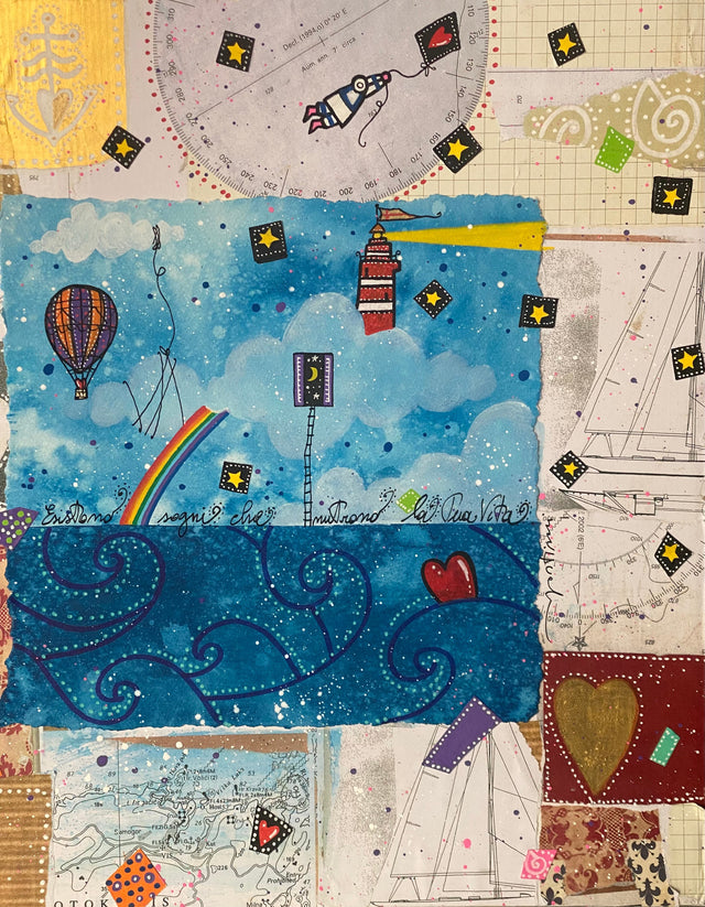 Esistono parole appese alle nuvole (OPERA UNICA) | Andrea Agostini