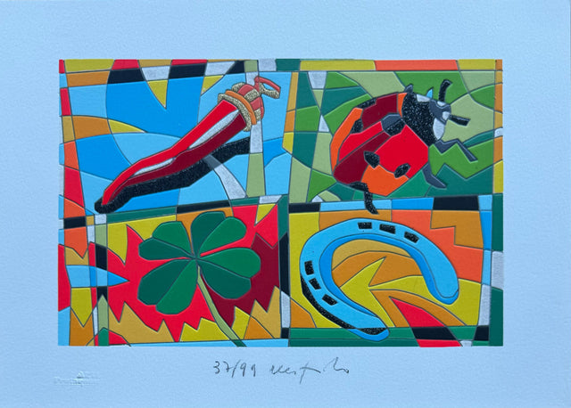 The four luckies II | Ugo Nespolo