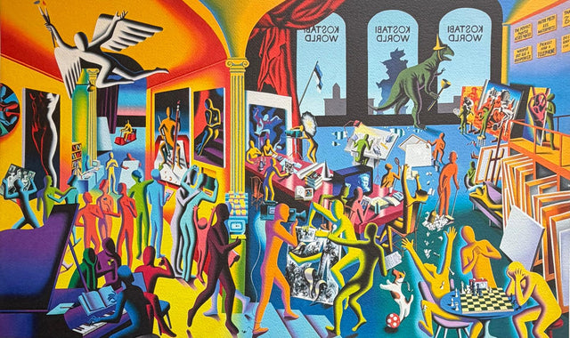 The Rhythm of inspiration | Mark Kostabi