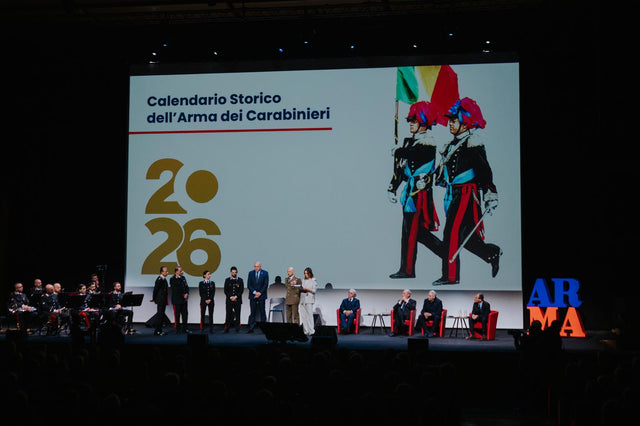 Calendario storico dell'Arma dei Carabinieri 2026 | Renè