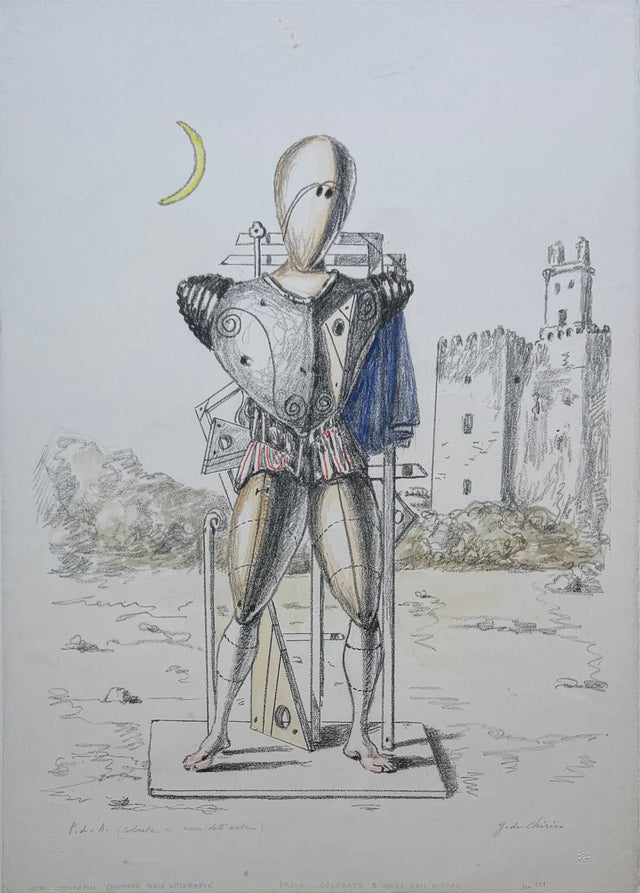 Il Trovatore con la luna | Giorgio De Chirico