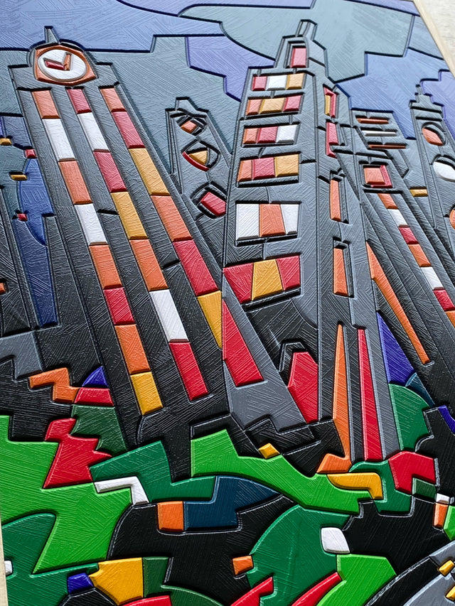 Urban Landscape | Ugo Nespolo