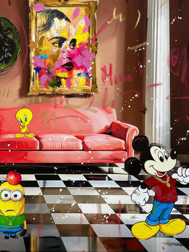 Graffiti in the Palace | Renè