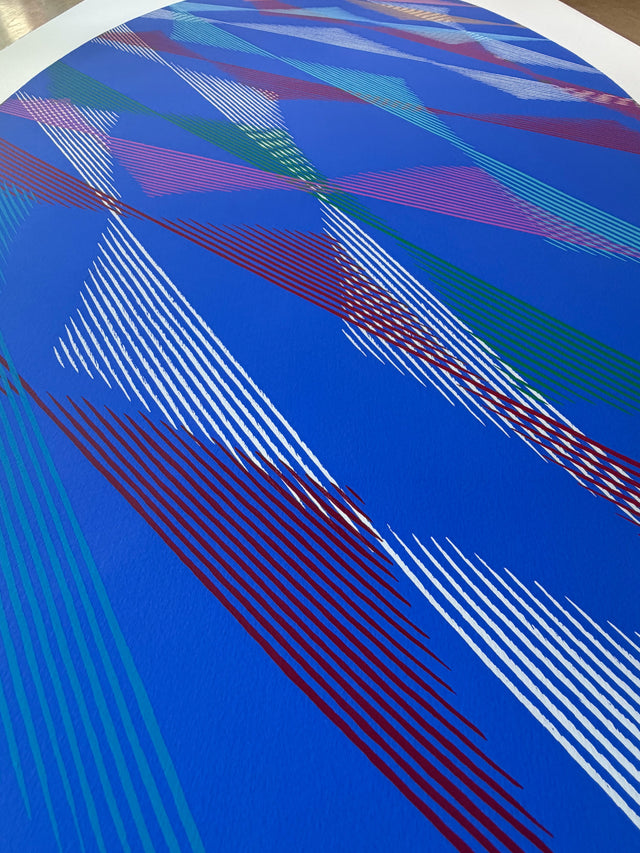 Ellisse Blu | Piero Dorazio