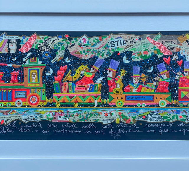 Opera in cornice: Il trenino della musica corre veloce | Francesco Musante