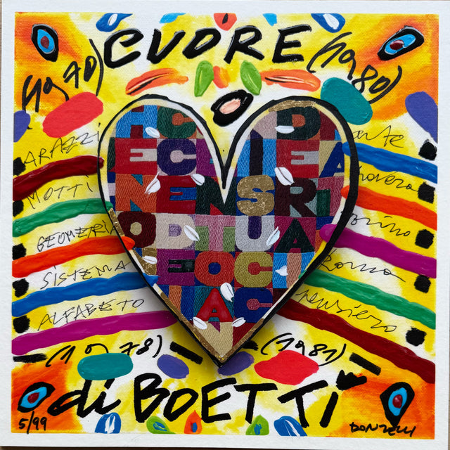 Cuore di Boetti | Bruno Donzelli