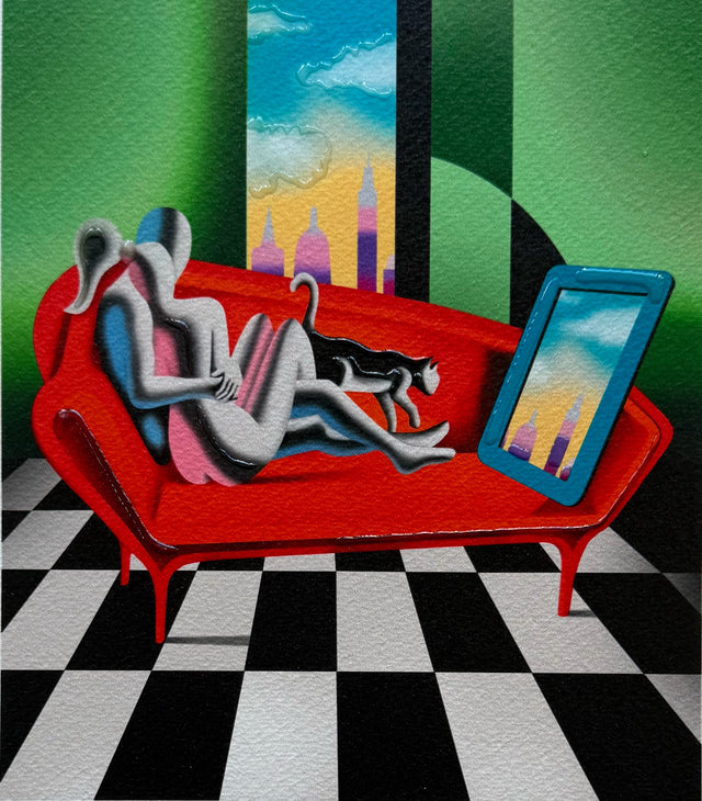The next dimension | Mark Kostabi