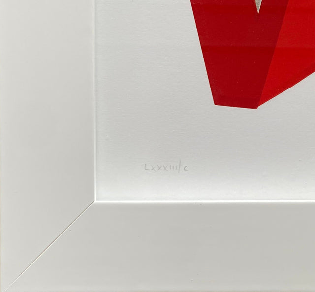 Opera incorniciata: LOVE I | Marco Lodola