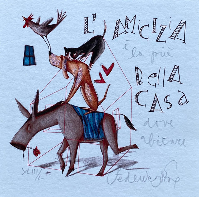 L'amicizia è la più bella casa dove abitare  | Federica Porro