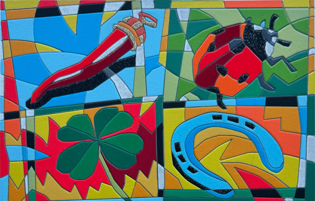 The four luckies II | Ugo Nespolo