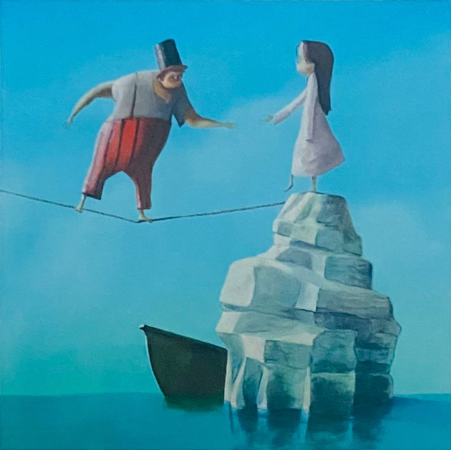 Opera in cornice: Ci sono io  | Diego Santini