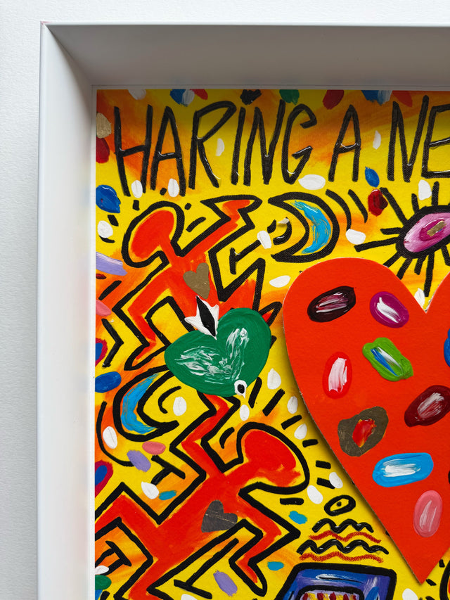 Opera Incorniciata: Haring a New York | Bruno Donzelli