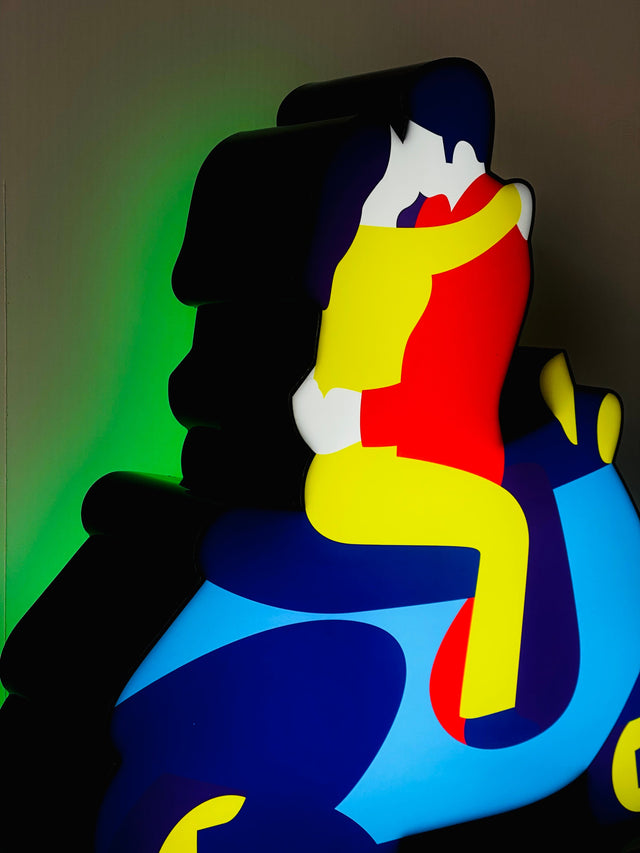 Lovers on a Scooter  | Marco Lodola