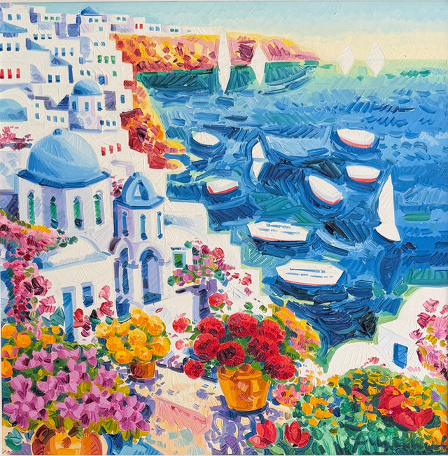 Oltre il tempo la luce di Santorini | Athos Faccincani