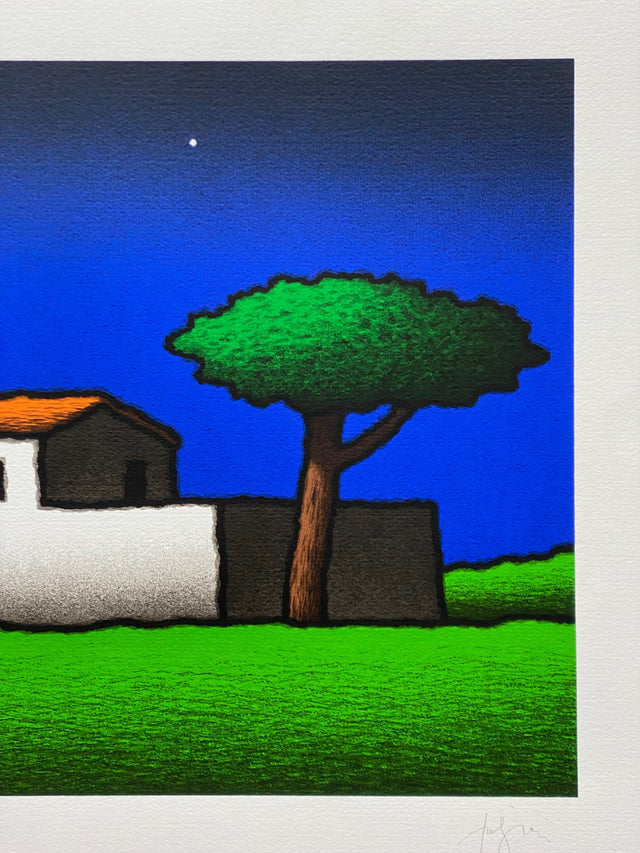 Casolare con pino | Tino Stefanoni