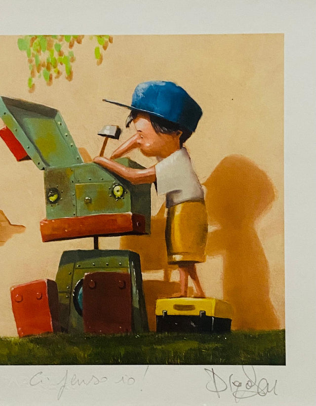 Opera in cornice: Ci penso io | Diego Santini