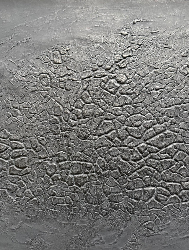 Cretto Nero D | Alberto Burri