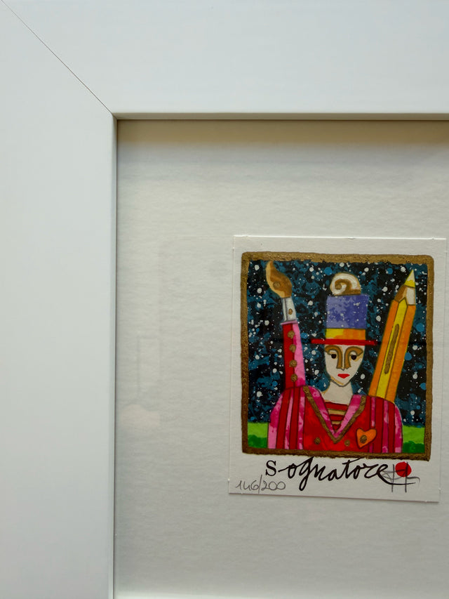 Opera in cornice: Sognatore  | Francesco Musante