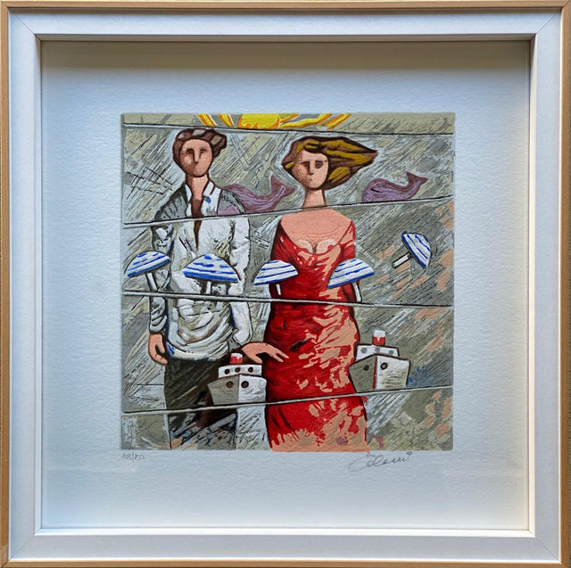 Opera incorniciata: Rotte traverse | Giampaolo Talani