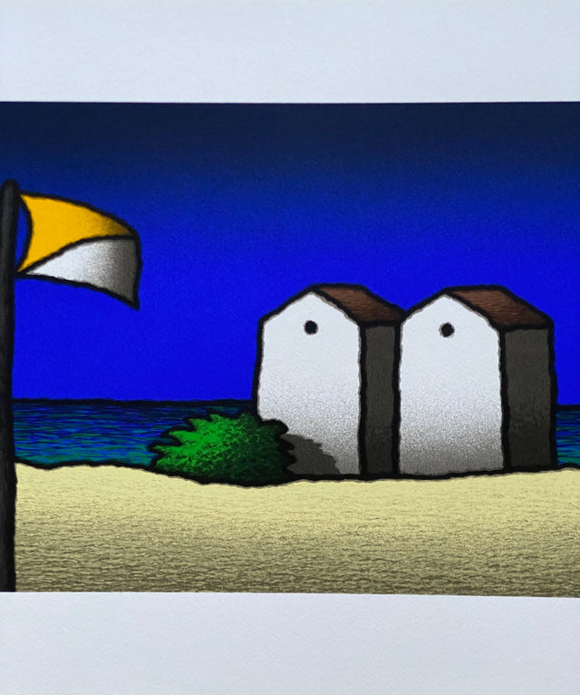 Spiaggia e bandiera | Tino Stefanoni