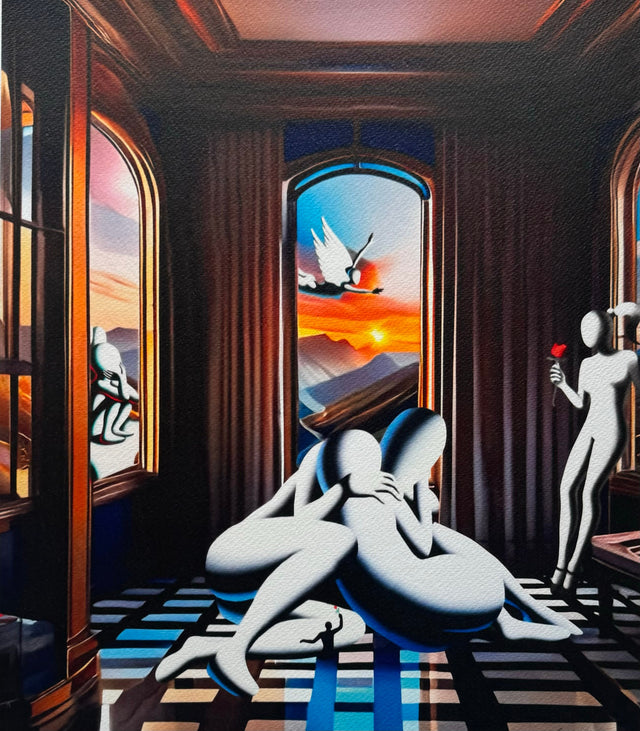 Moment of grace | Mark Kostabi