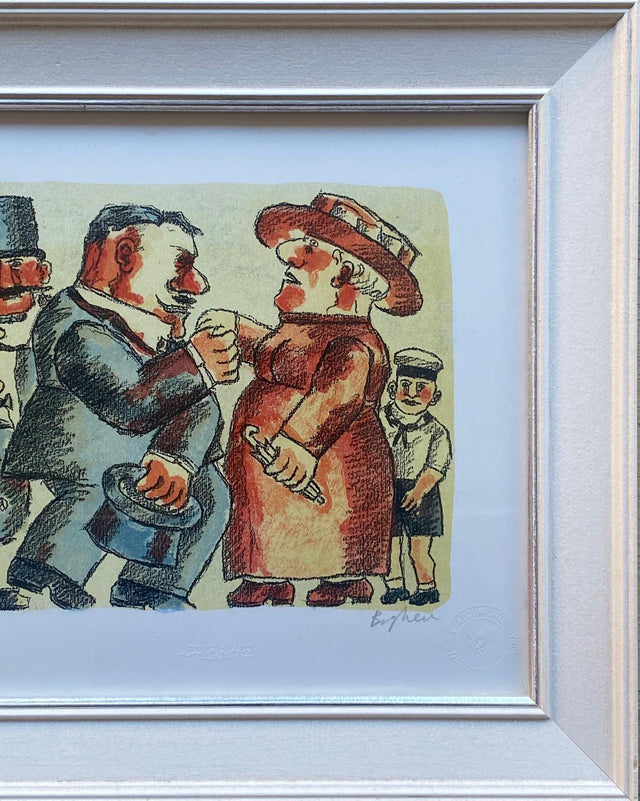 Opera in cornice: La signora | Franz Borghese