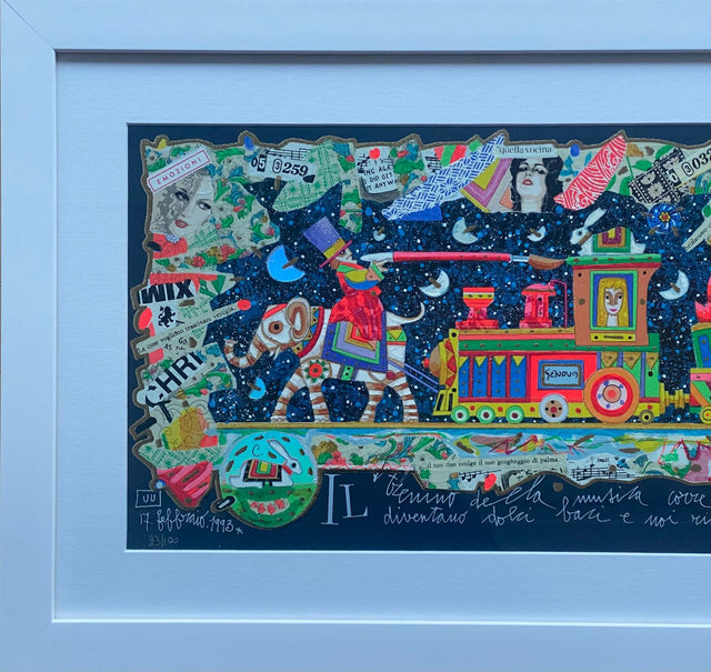 Opera in cornice: Il trenino della musica corre veloce | Francesco Musante