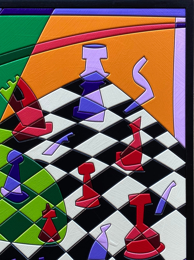 Chessboard | Ugo Nespolo