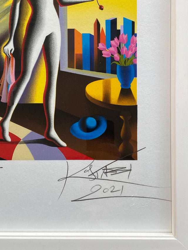 Opera incorniciata: New Day | Mark Kostabi