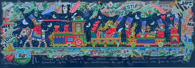 Opera in cornice: Il trenino della musica corre veloce | Francesco Musante