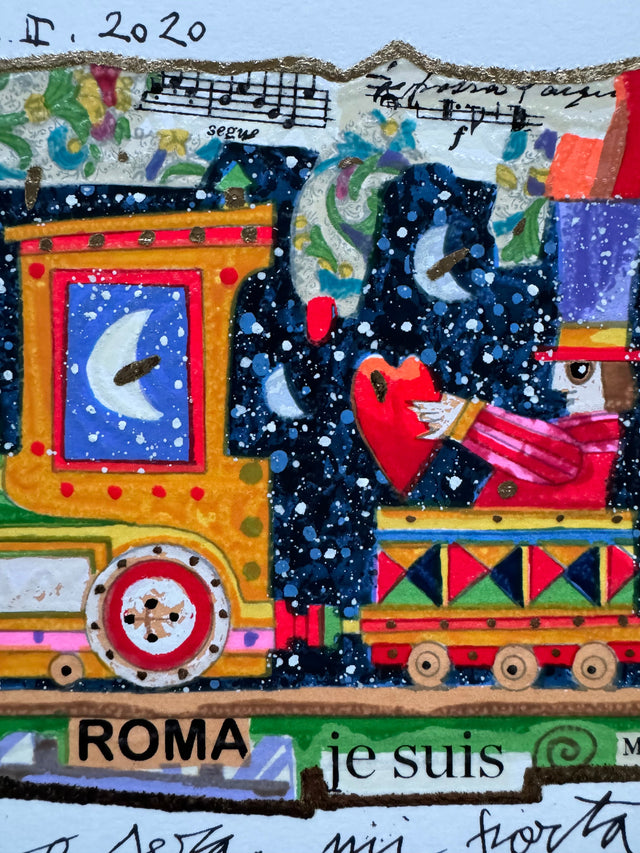 Il treno della sera mi porta sogni felici  | Francesco Musante