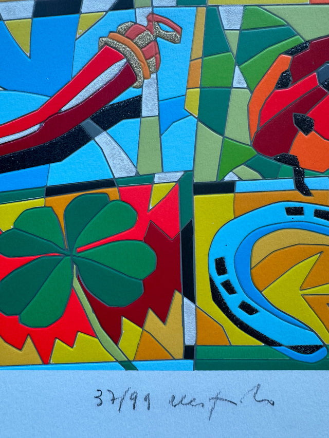 The four luckies II | Ugo Nespolo