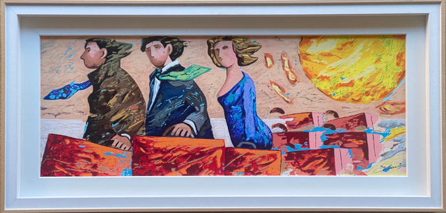 Opera in cornice: Partenze | Giampaolo Talani