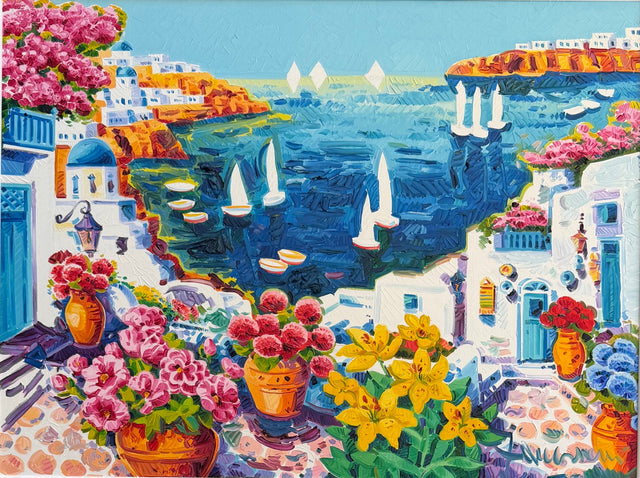Respirando la brezza del cuore a Santorini | Athos Faccincani