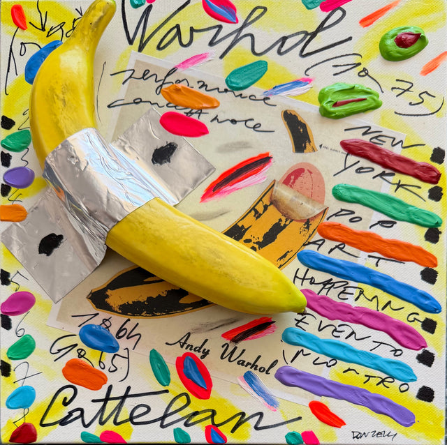 Warhol Cattelan | Bruno Donzelli
