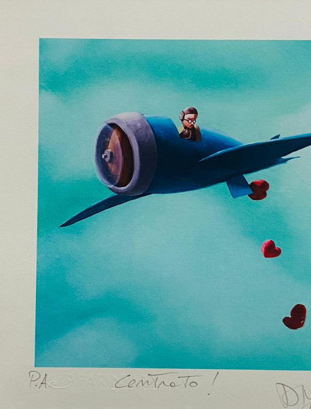 Opera in cornice: Centrato | Diego Santini