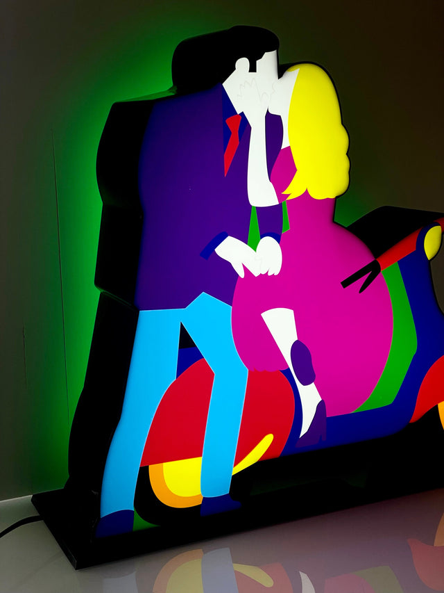 The Kiss Before the Ride | Marco Lodola