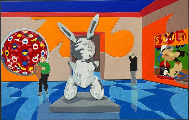 Omaggio a Jeff Koons  | Ugo Nespolo