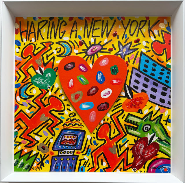 Opera Incorniciata: Haring a New York | Bruno Donzelli