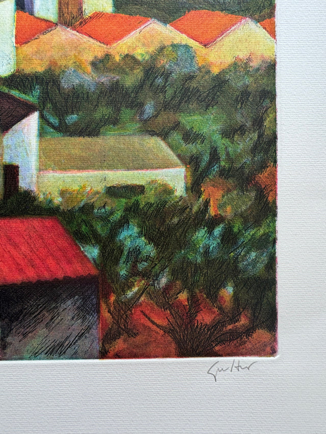 Veduta di Bagheria | Renato Guttuso