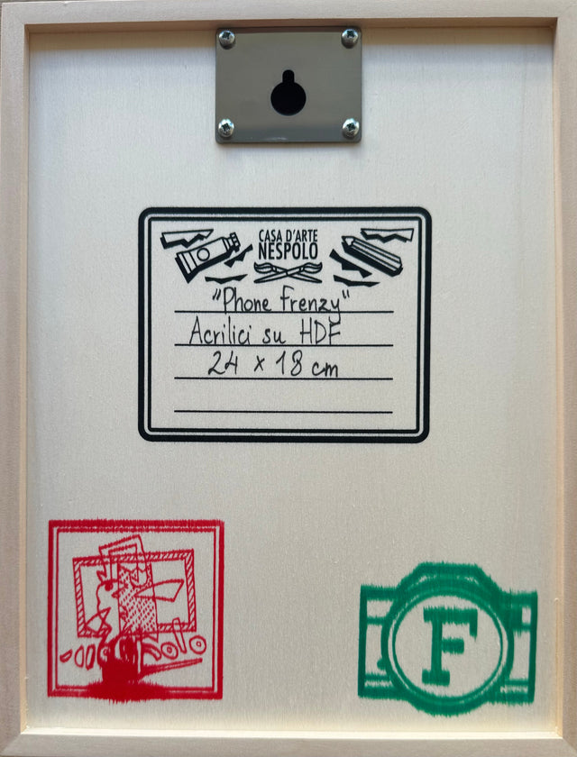 Phone Frenzy  | Ugo Nespolo