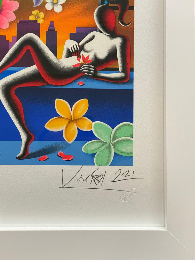 Opera incorniciata: Breezy  | Mark Kostabi