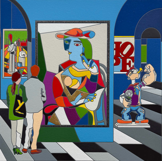 Opera incorniciata: The viewer becomes the View | Ugo Nespolo