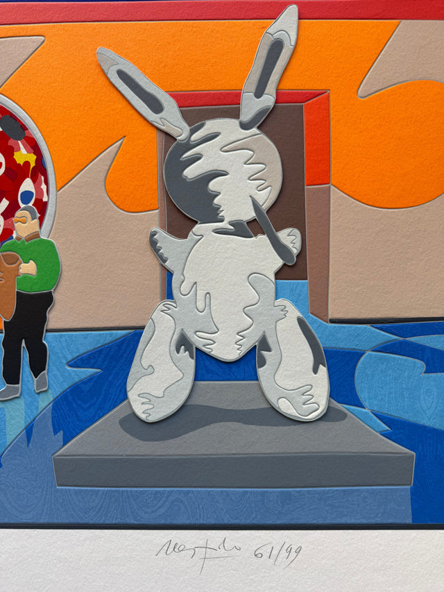 Omaggio a Jeff Koons  | Ugo Nespolo