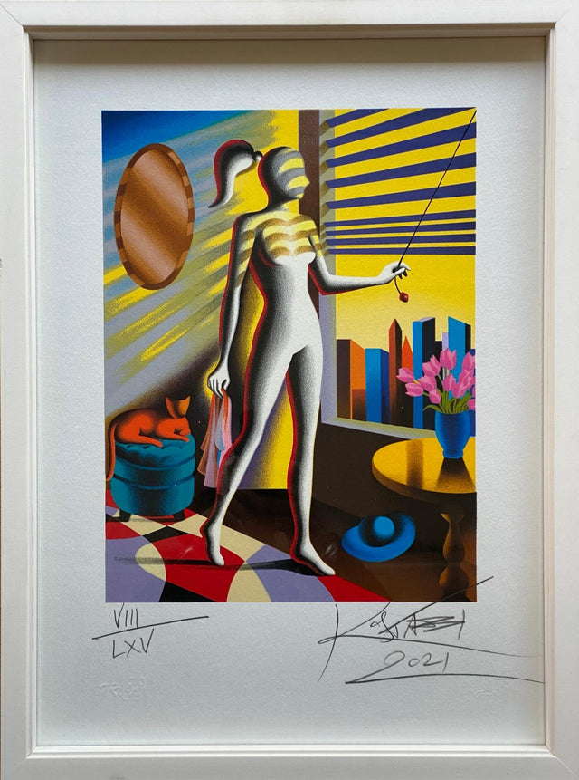 Opera incorniciata: New Day | Mark Kostabi