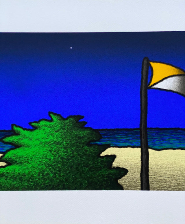 Spiaggia e bandiera | Tino Stefanoni